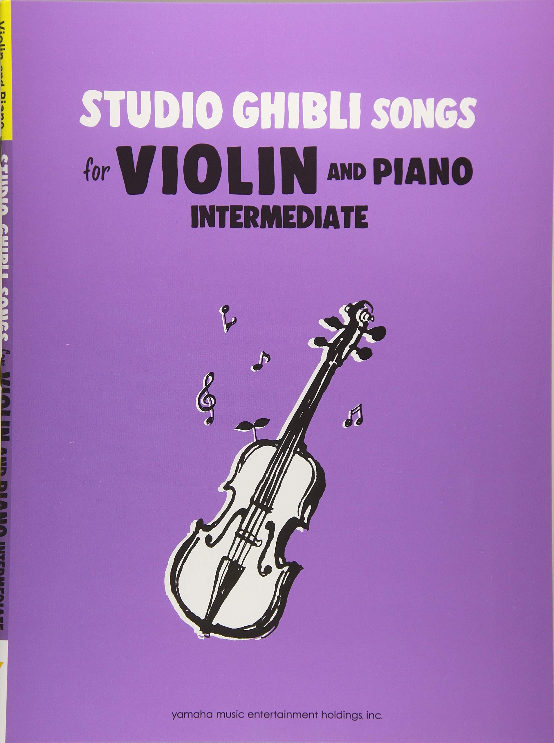 Studio Ghibli Songs for Violin and Piano Intermediate/English Version